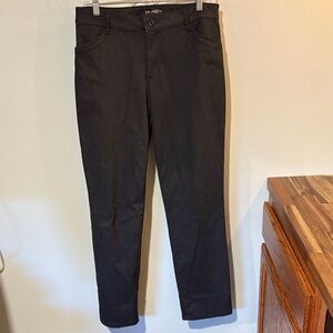 Lee Dark Gray Relaxed Fit Pants - Like New